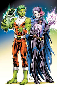 TEEN TITANS ACADEMY #15 CVR B NAUCK CARD STOCK (Special Order)
