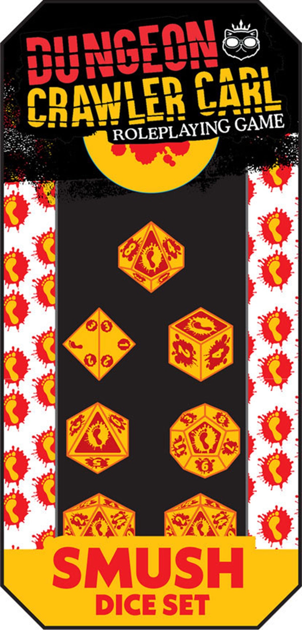 DUNGEON CRAWLER CARL RPG: SMUSH DICE SET (Pre-Order)
