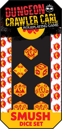 DUNGEON CRAWLER CARL RPG: SMUSH DICE SET (Pre-Order)