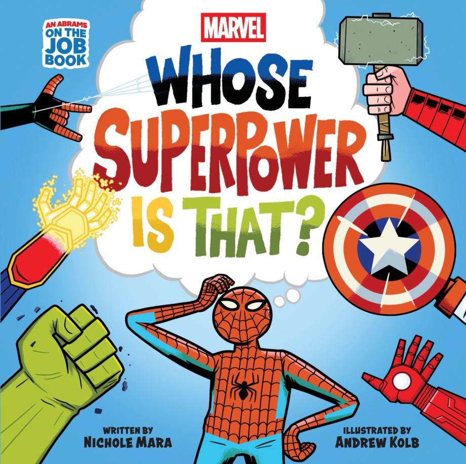 MARVEL: WHOSE SUPERPOWER IS THAT A BOARD BOOK (Pre-Order)