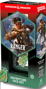 DND ADVENTURE DICE RANGER: WHITE/GREEN (Special Order)