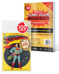 ER GOLDEN AGE COMIC BAGS 100CT (Special Order)
