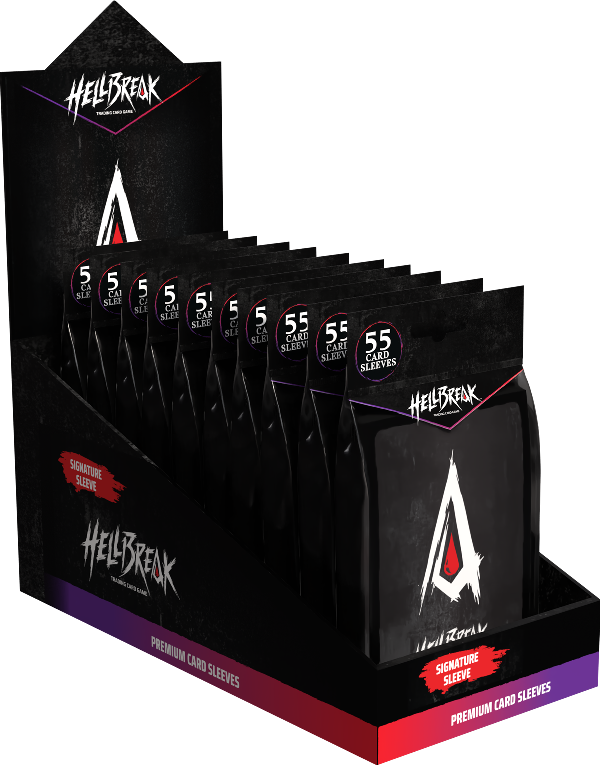 HELLBREAK SIGNATURE SLEEVE PREMIUM CARD SLEEVES (Pre-Order)