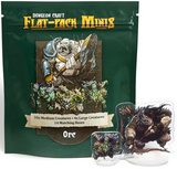 DUNGEON CRAFT FLAT-PACK MINIS: ORC - 14 ACRYLIC STANDEES (Special Order)