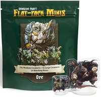 DUNGEON CRAFT FLAT-PACK MINIS: ORC - 14 ACRYLIC STANDEES (Special Order)
