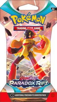 SLEEVED POKEMON SV4 PARADOX RIFT PACK (Special Order)