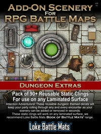 ADD ON SCENERY FOR RPG MAPS DUNGEON EXTRAS (Special Order)