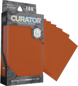 CURATOR SLEEVES PALETTE SERIES: SIENNA 100CT (Special Order)