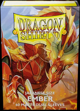 DRAGON SHIELD SLEEVES DUAL JAPANESE MATTE EMBER (Special Order)