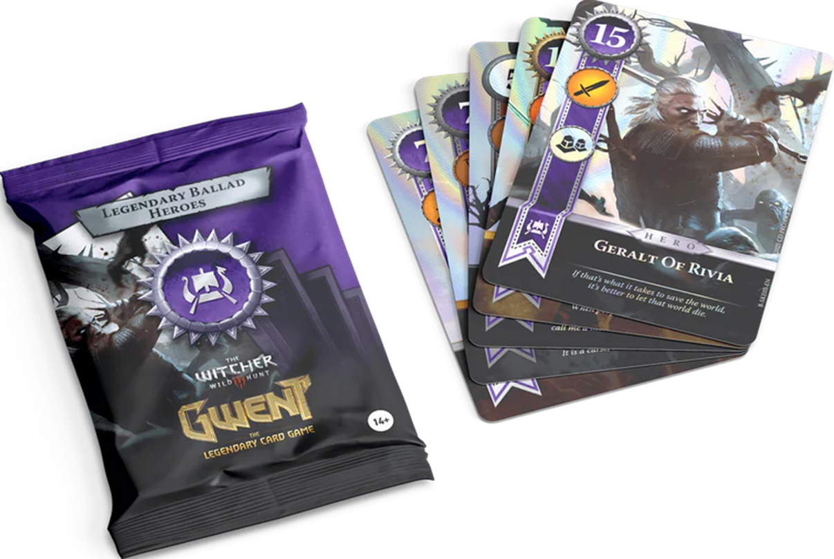 GWENT LEGENDARY BALLAD CARDS - SKELLIGE (Pre-Order)