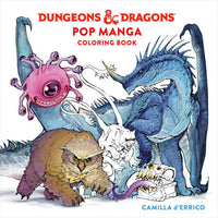 DUNGEONS & DRAGONS POP MANGA COLORING BOOK (Pre-Order)