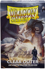 DRAGON SHIELD STANDARD SLEEVES OUTER MATTE CLEAR (Special Order)