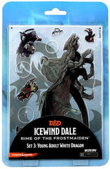 DND IDOLS 2D MINIS YOUNG ADULT WHITE DRAGON (Special Order)