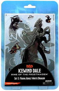 DND IDOLS 2D MINIS YOUNG ADULT WHITE DRAGON (Special Order)