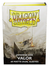DRAGON SHIELD SLEEVES DUAL JAPANESE MATTE VALOR (Special Order)