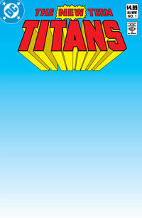 THE NEW TEEN TITANS #1 FACS ED DMBV (Special Order)
