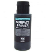 VALLEJO: GLOSS BLACK SURFACE PRIMER (60 ML) (Special Order)
