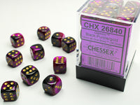 GEMINI 36D6 BLACK-PURPLE/GOLD 12MM (Special Order)