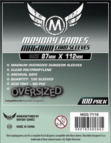 MAGNUM OVERSIZED DUNGEON SLEEVES 87mm X 112mm (Special Order)
