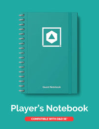 PLAYER CHARACTER QUEST NOTEBOOK (D&D 5E) (Special Order)