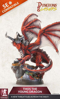 DUNGEONS AND LASERS THOS THE YOUNG DRAGON (Special Order)