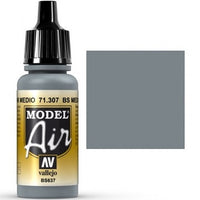 VALLEJO: MODEL AIR BS MEDIUM SEA GREY (17ML) (Special Order)