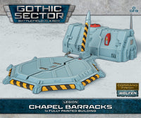 BATTLEFIELD IN A BOX: GOTHIC SECTOR LEGION CHAPEL BARRACKS ALTERNATE PAINT SCHEME (Special Order)