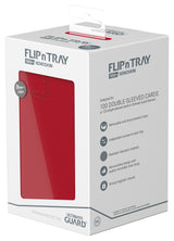 UG FLIP N TRAY DECK CASE MONOCOLOR RED 100+ (Special Order)