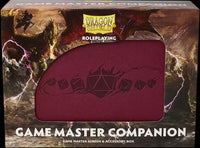 DRAGON SHIELD RPG GAME MASTER COMPANION BLOOD RED (Special Order)