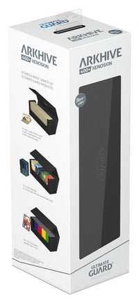 UG DECK CASE ARKHIVE 400+ MONOCOLOR BLACK (Special Order)