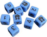COWBOY BEBOP RPG FAYE DICE SET (EN) (Special Order)