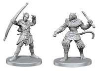 PF UNPAINTED MINIS WV26 ELF HUNTER & CATFOLK BANDIT (36/144) (Special Order)