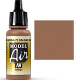 VALLEJO: MODEL AIR SAND BROWN (17ML) (Special Order)