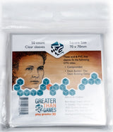 GREATER THAN GAMES: CARD SLEEVES - SQUARE 50CT (Special Order)