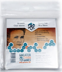 GREATER THAN GAMES: CARD SLEEVES - SQUARE (Special Order)