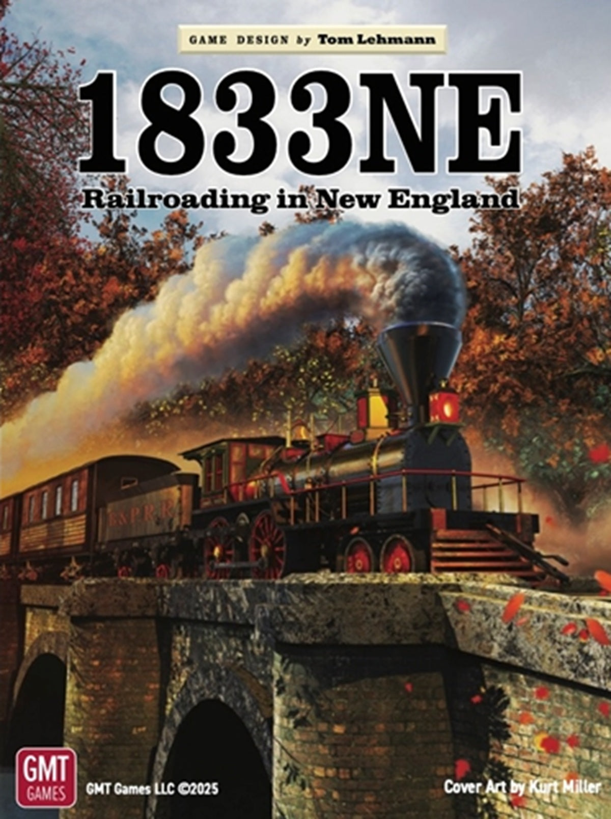 1833NE: RAILROADING IN NEW ENGLAND (Pre-Order)