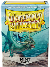 DRAGON SHIELD SLEEVES MATTE MINT 100CT (Special Order)