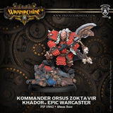 KHADOR KOMM ZOKTAVIR EPIC BUTCHER WARC BLISTER (Special Order)