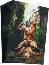 OVERPOWER: EDGAR RICE BURROUGHS AND THE WORLD LEGENDS SLEEVES TITAN SHIELD  TARZAN 100CT (Special Order)