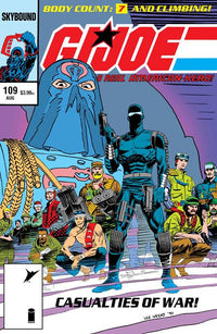 G.I. JOE: A REAL AMERICAN HERO #109 HAMA FILES EDITION CVR A WEEKS (Special Order)