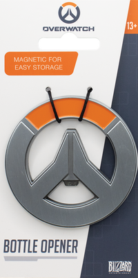 OVERWATCH - LOGO MAGNETIC BOTTLE OPENER (Pre-Order)