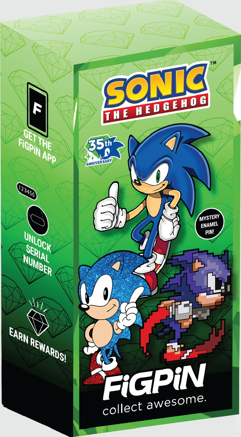 FIGPIN QUEST SONIC THE HEDGEHOG 10CT MYSTERY MINIS (Pre-Order)
