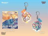 GATHERERS TAVERN MTG LORWYN ECLIPSED KEYCHAIN EIRDU & ISILU (Special Order)