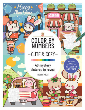 COLOR BY NUMBERS CUTE AND COZY (Pre-Order)