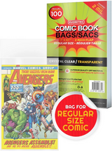 ER REGULAR COMIC BAGS 100CT (Special Order)