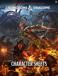 DND RPG 2024 CHARACTER SHEETS (Special Order)