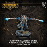 CYGNAR CAPT ALLISTER CAINE EPIC WARCASTER BLISTER (Special Order)