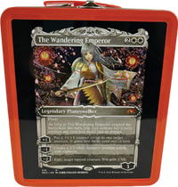 MAGIC THE GATHERING THE WANDERING EMPEROR TIN LUNCH BOX (Special Order)