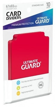 UG CARD DIVIDERS RED (Special Order)