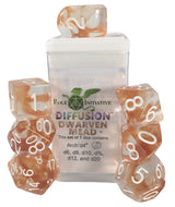 SET OF 7 DICE: DIFFUSION DWARVEN MEAD ARCH'D4 (Special Order)